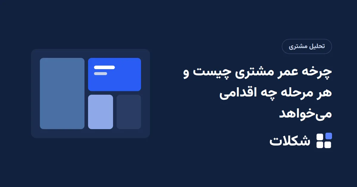 چرخه عمر مشتری چیست و هر مرحله چه اقدامی می‌خواهد